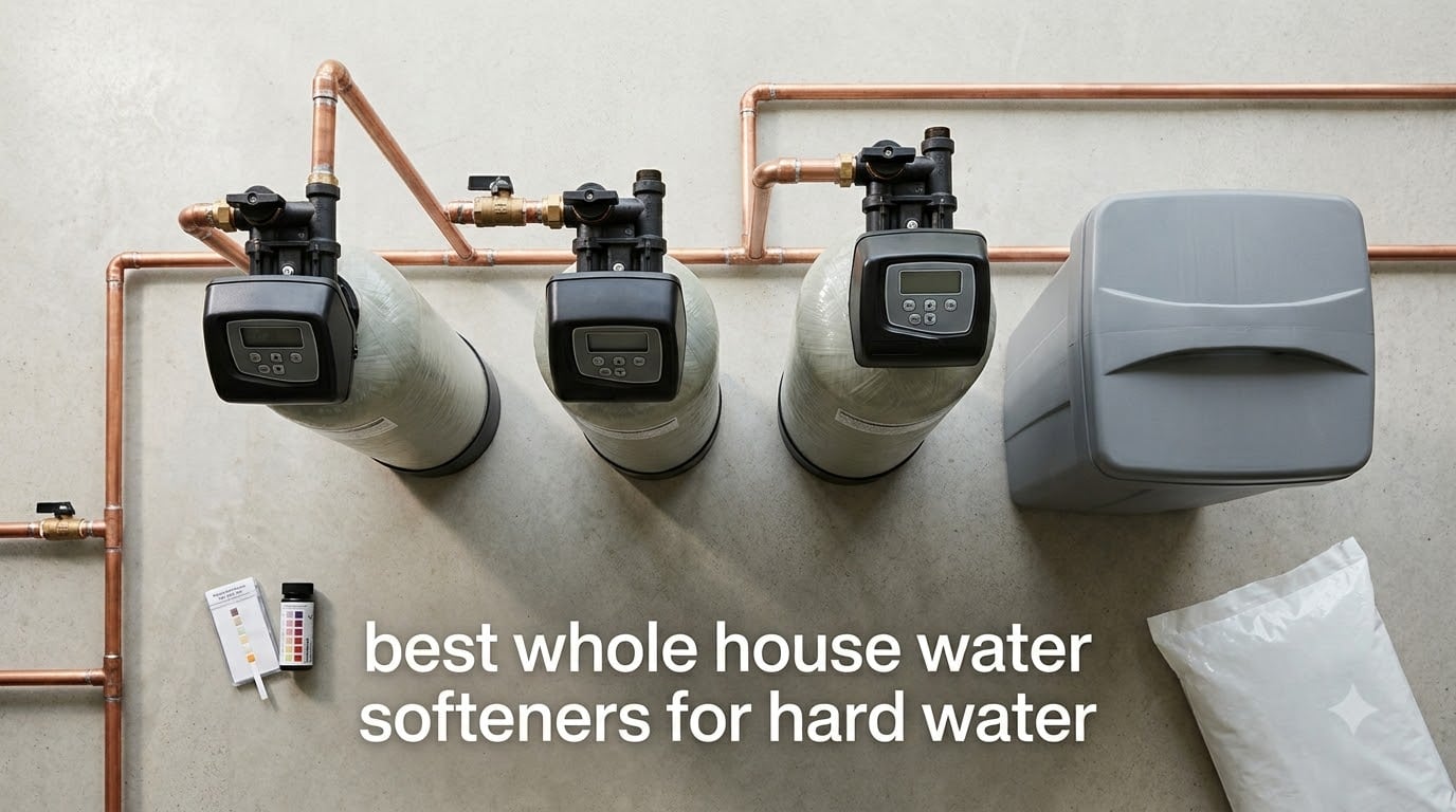 best whole house water softeners for hard water