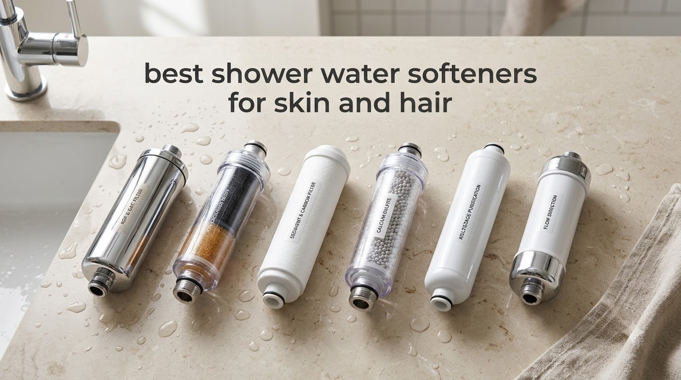 best shower water softeners for skin and hair