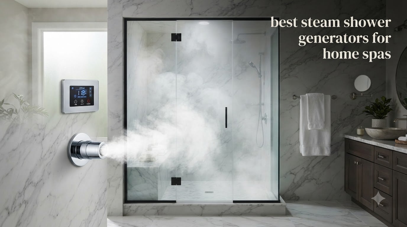 best steam shower generators for home spas