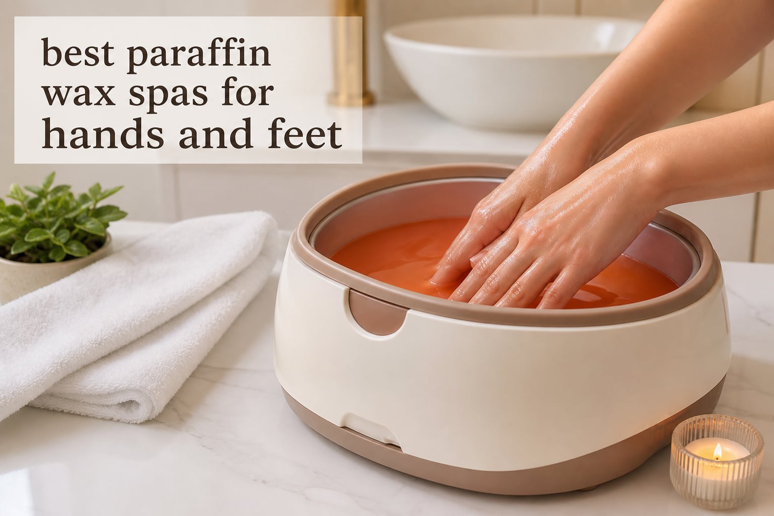 best paraffin wax spas for hands and feet