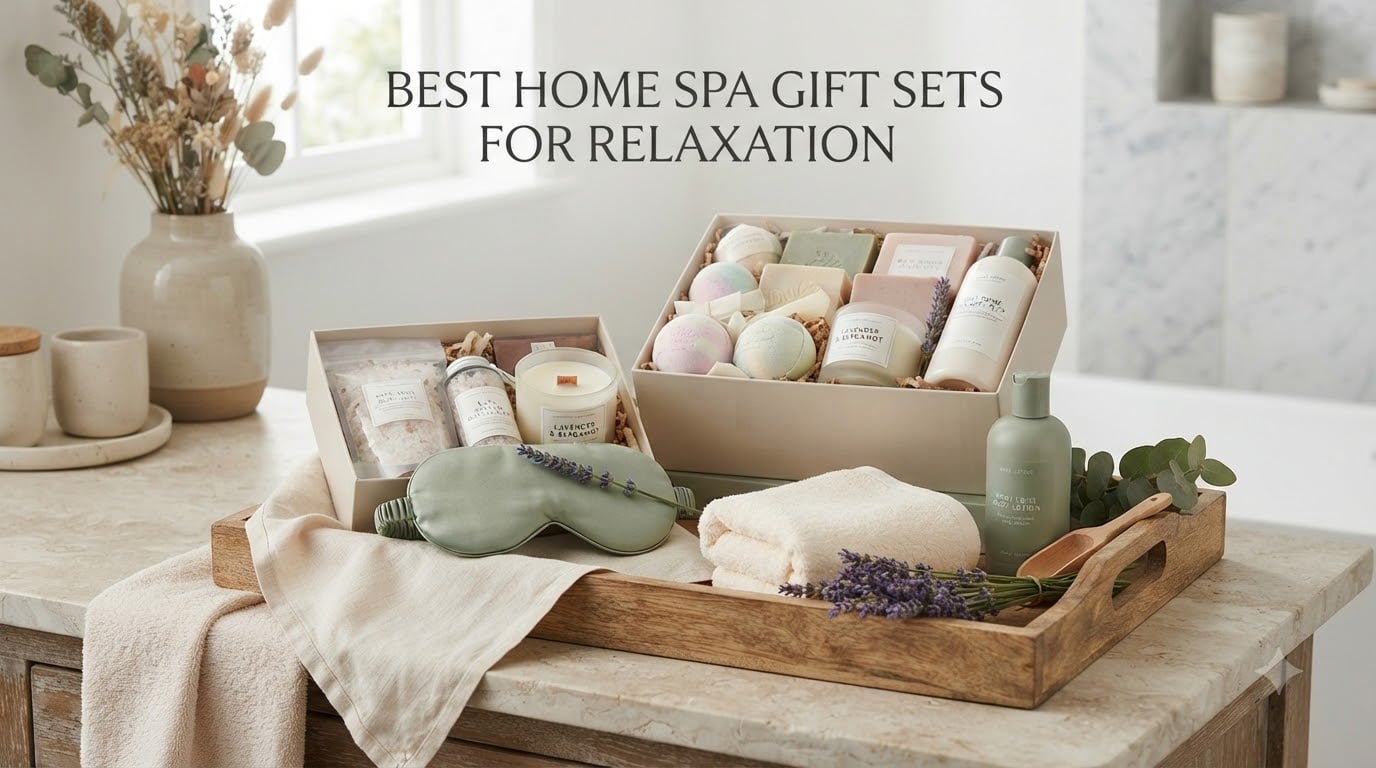 best home spa gift sets for relaxation