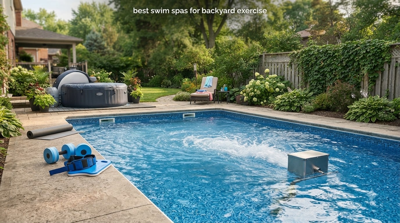 best swim spas for backyard exercise