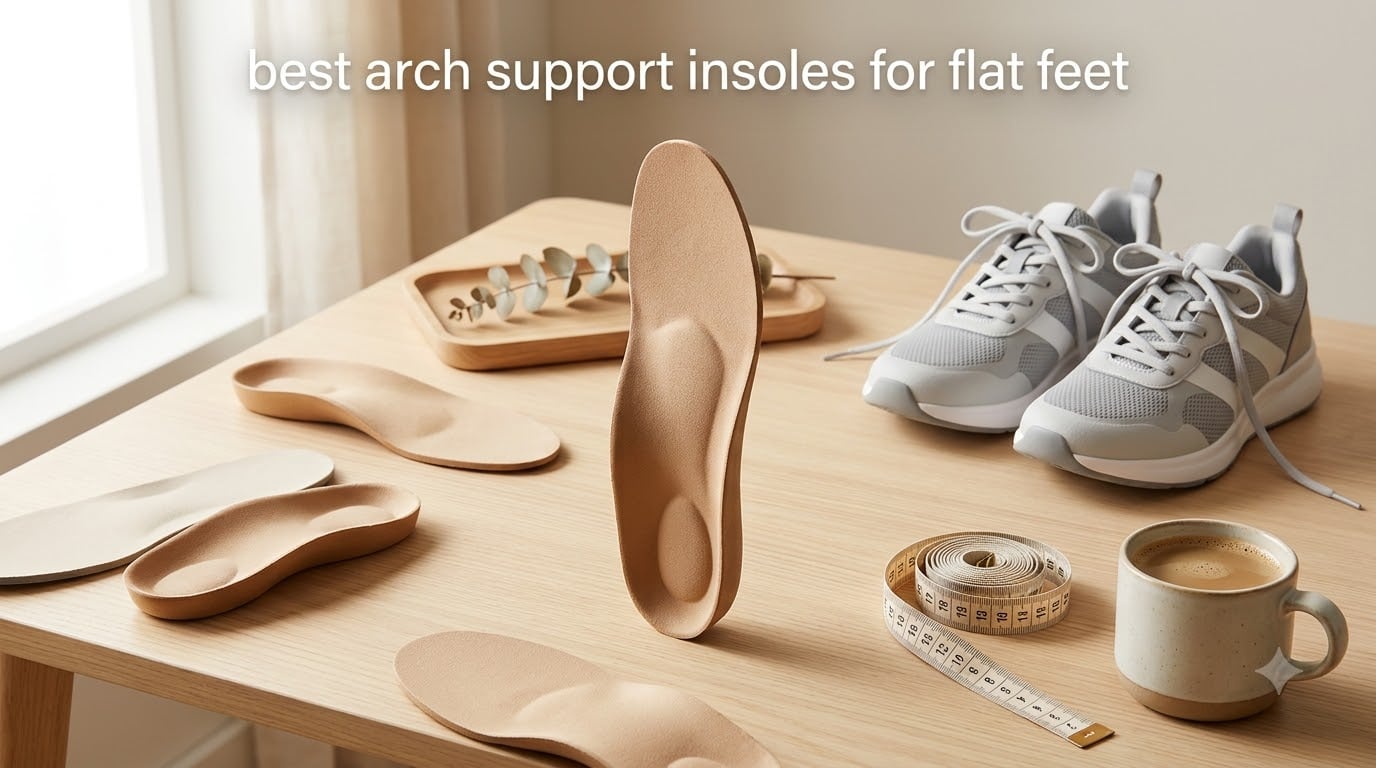 best arch support insoles for flat feet