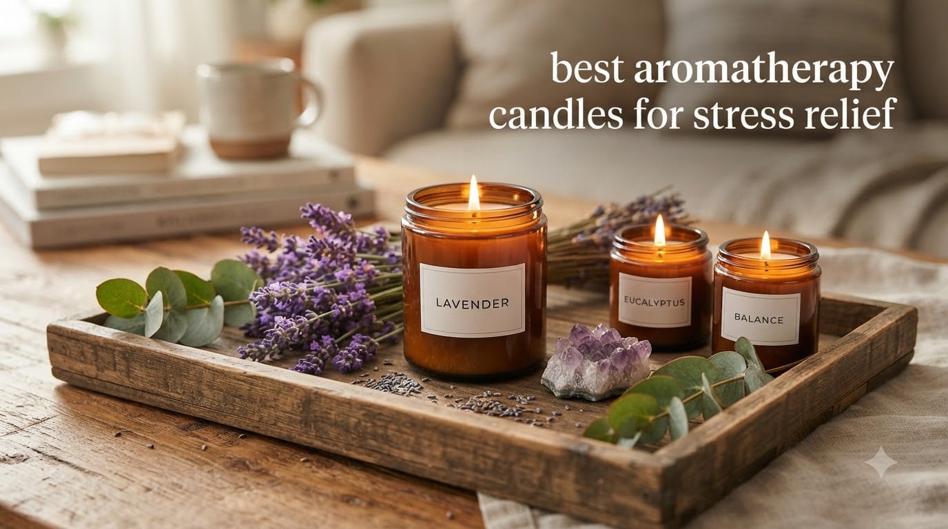 best aromatherapy candles for stress relief