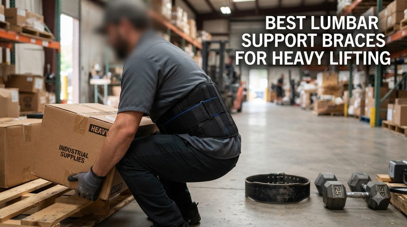 best lumbar support braces for heavy lifting