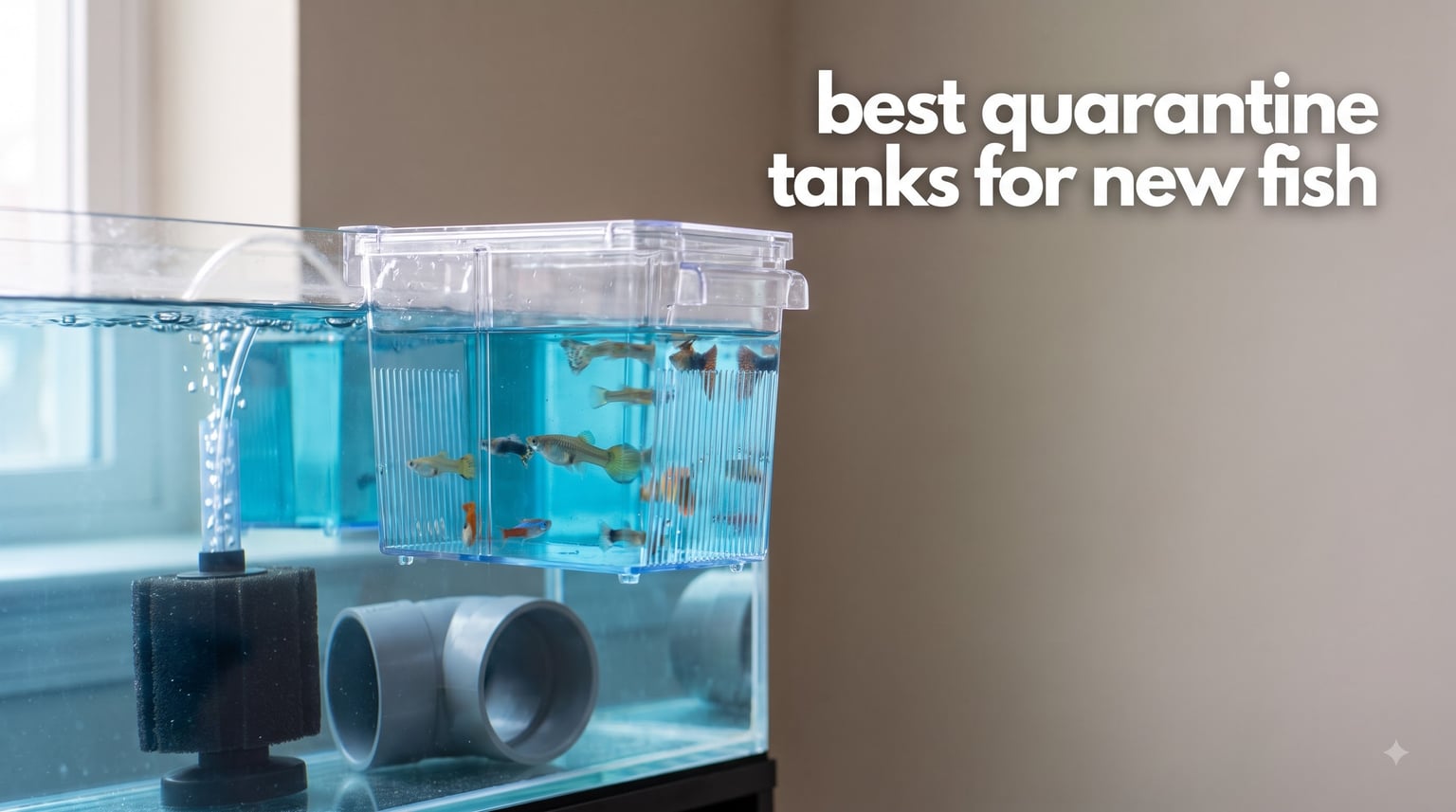 best quarantine tanks for new fish