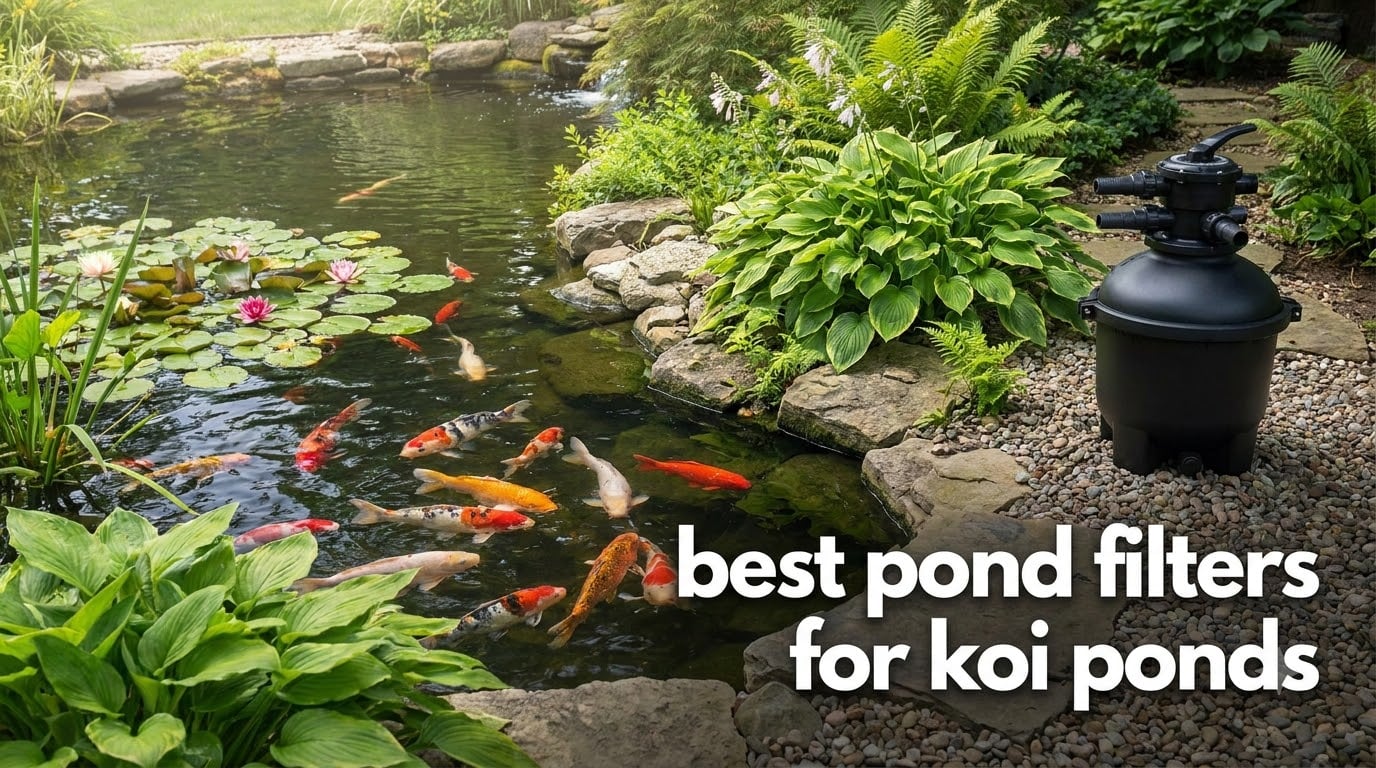 best pond filters for koi ponds