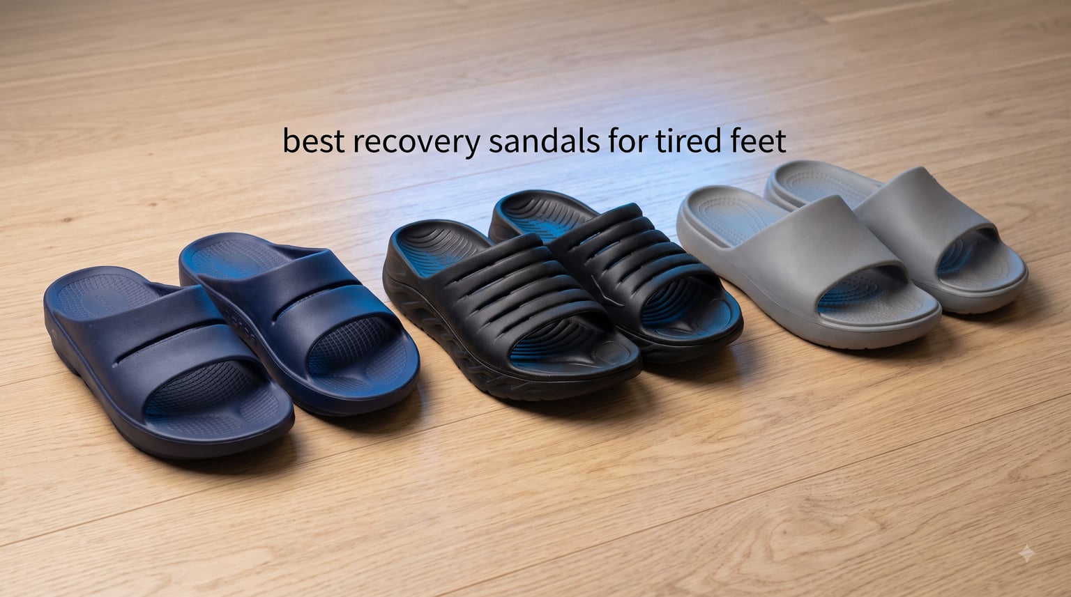 best recovery sandals for tired feet