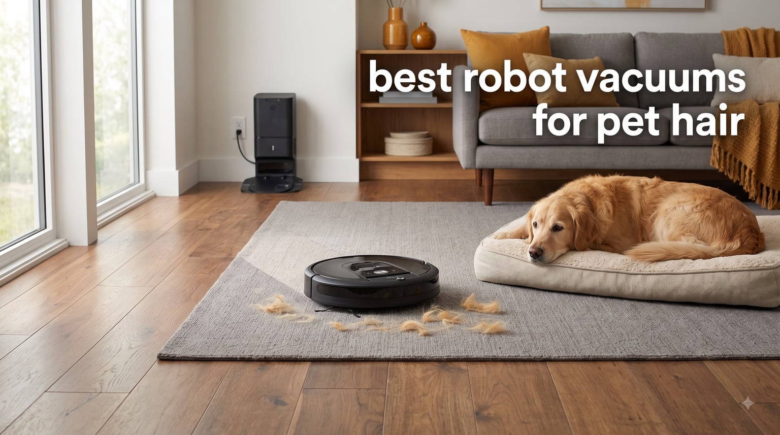best robot vacuums for pet hair
