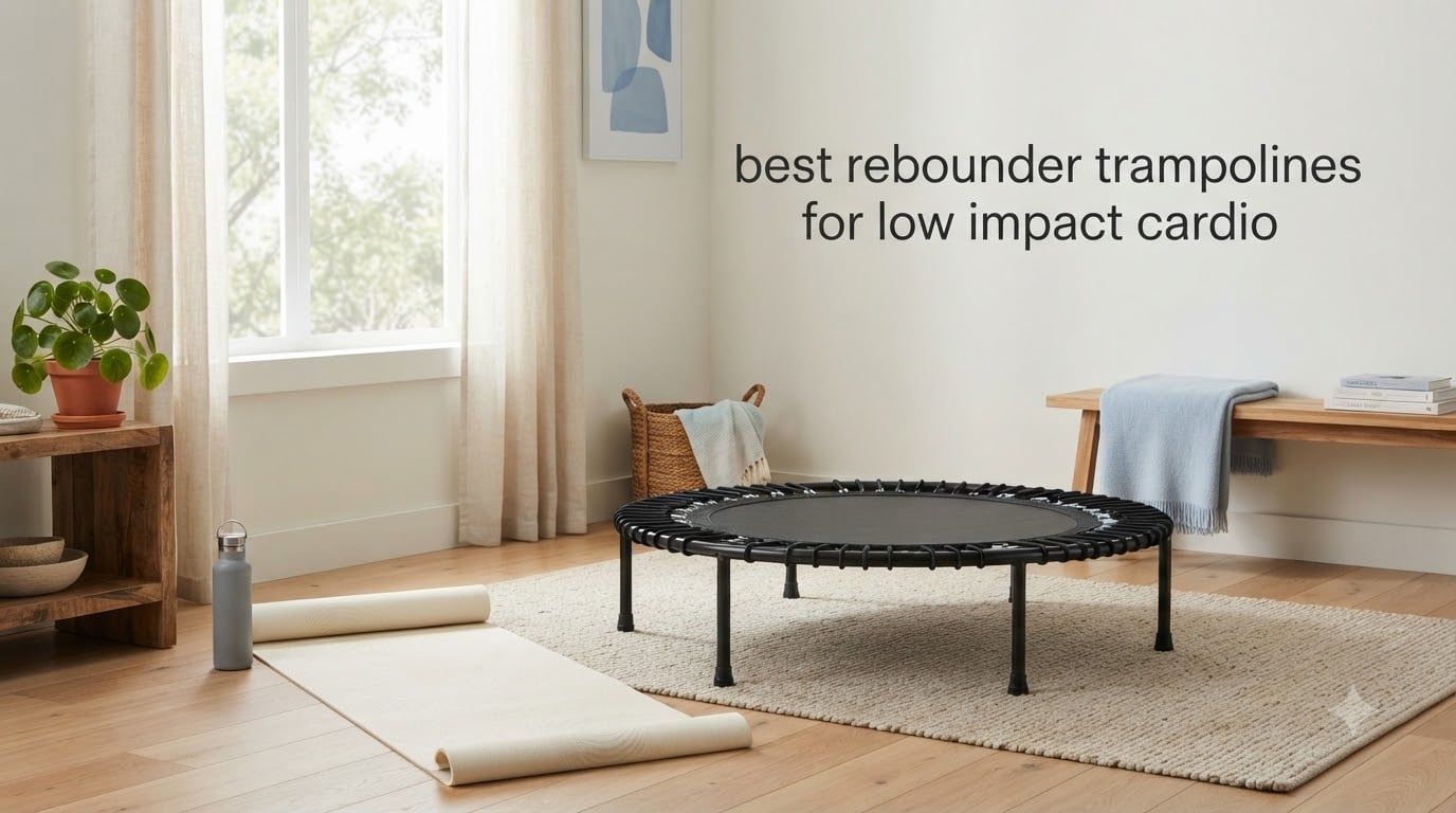 best rebounder trampolines for low impact cardio