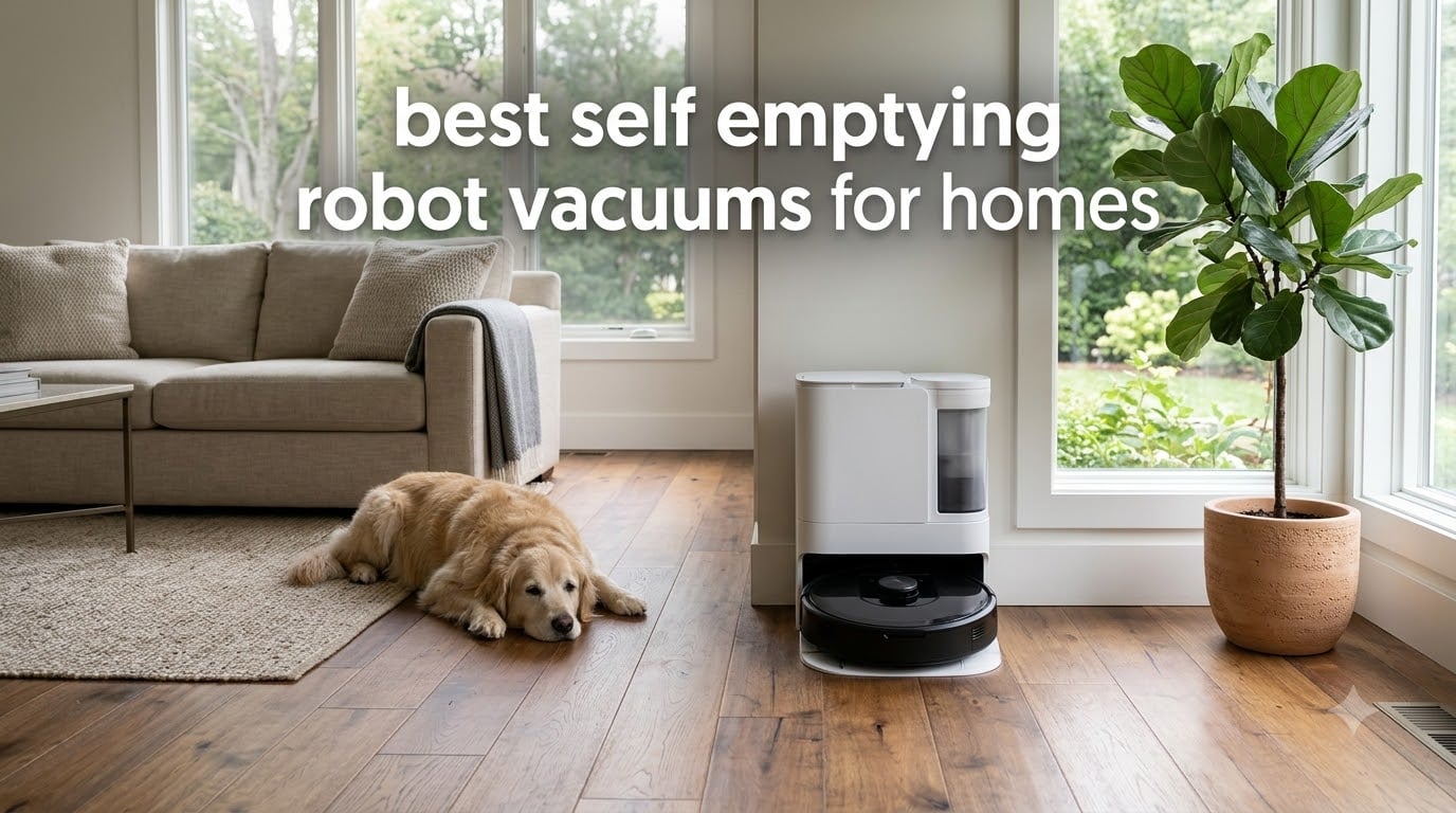 best self emptying robot vacuums for homes
