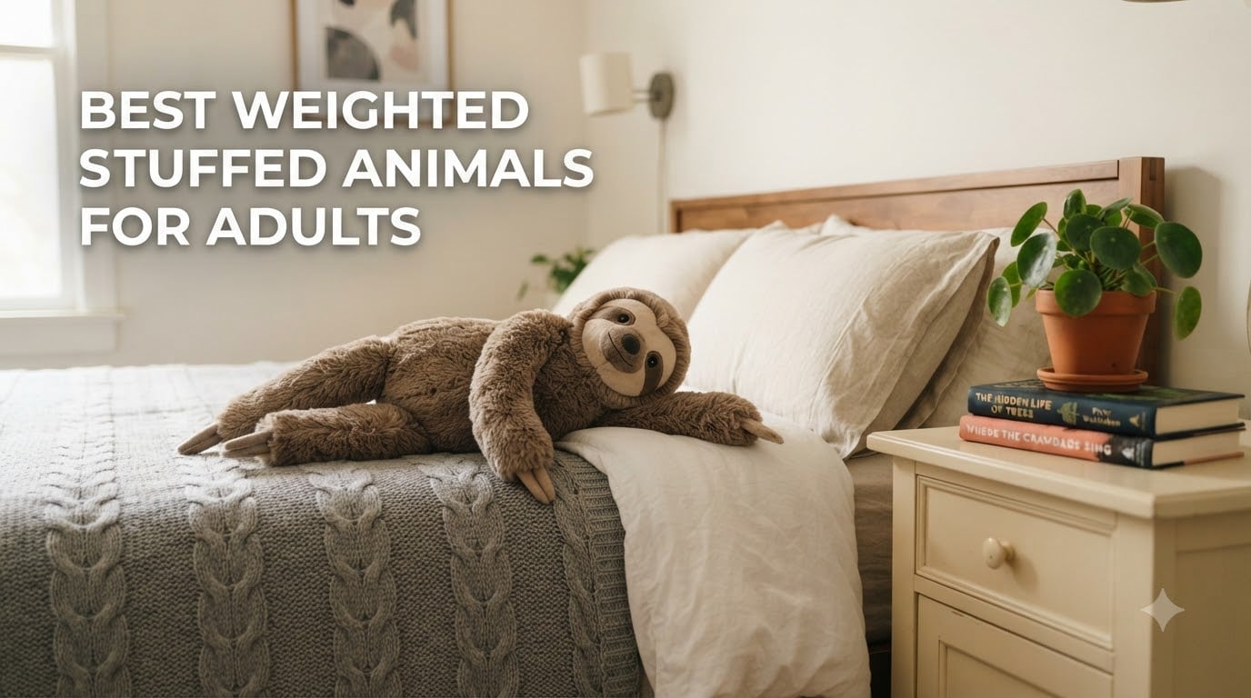 best weighted stuffed animals for adults