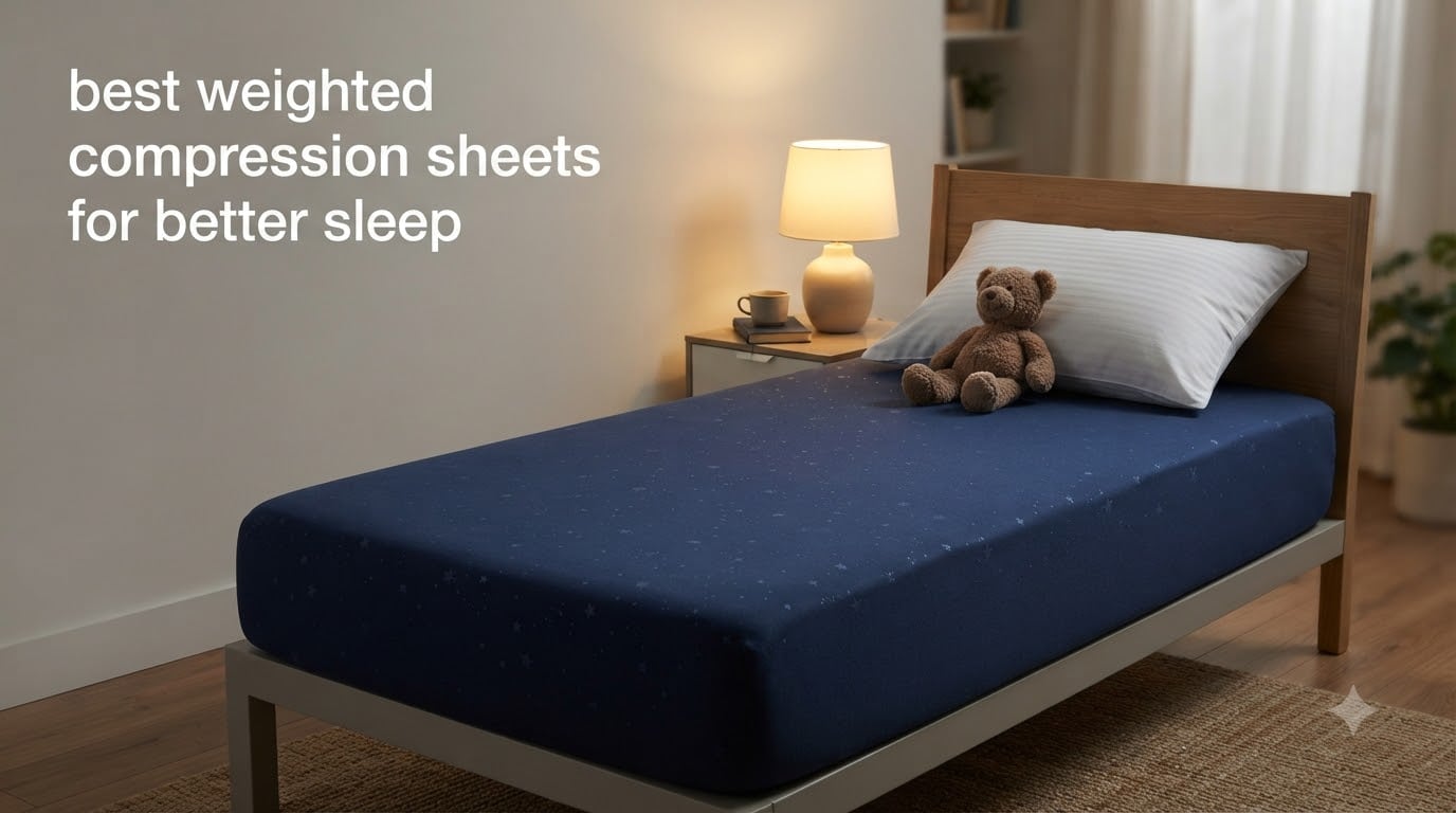 best weighted compression sheets for better sleep