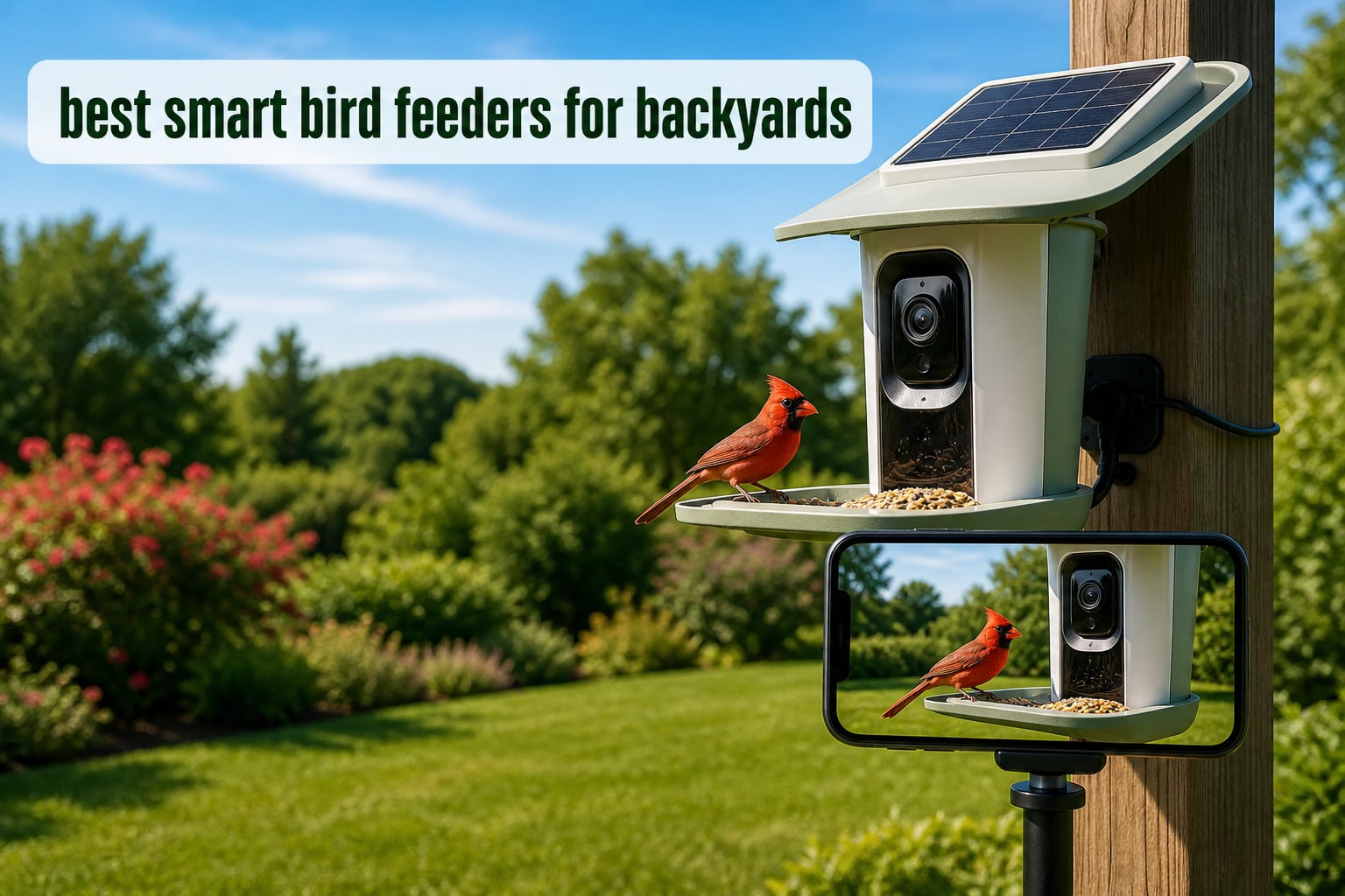 best smart bird feeders for backyards
