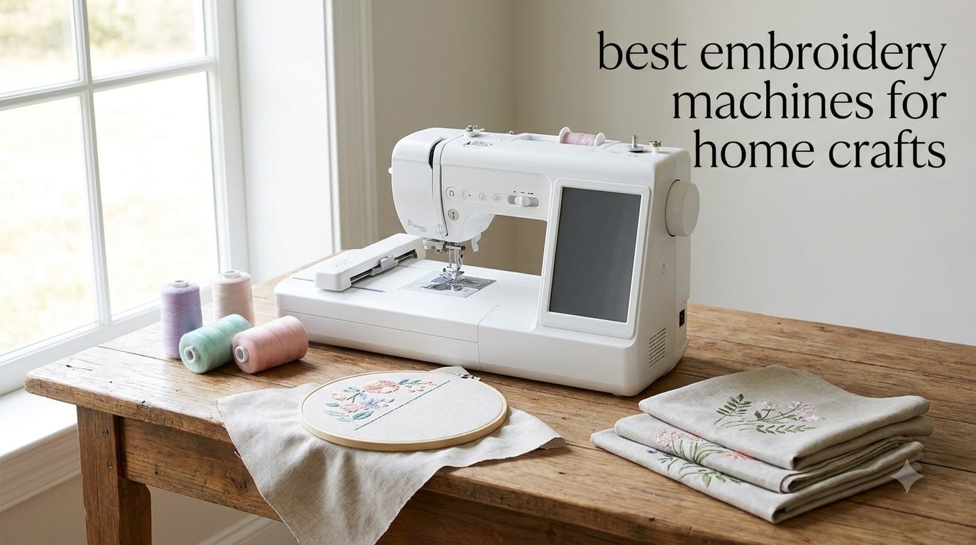 best embroidery machines for home crafts