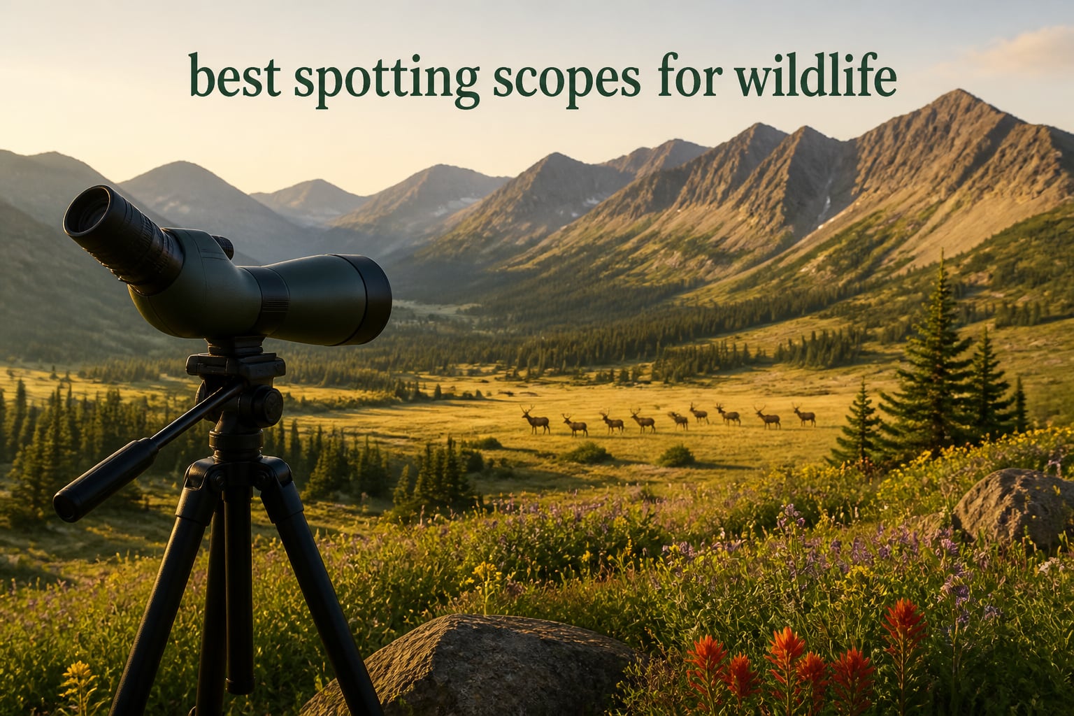 best spotting scopes for wildlife