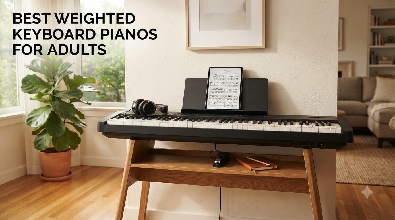 best weighted keyboard pianos for adults