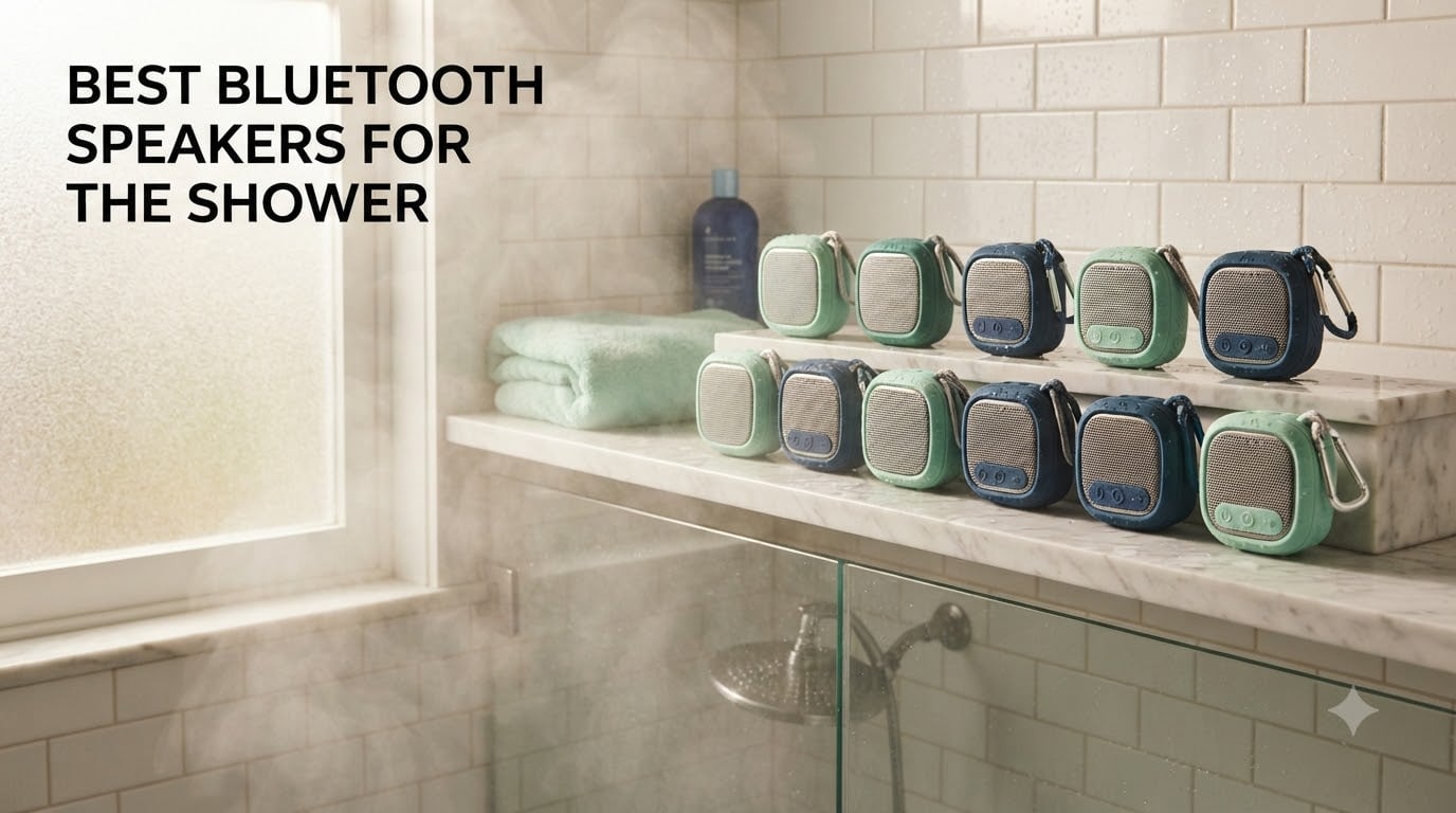 best bluetooth speakers for the shower