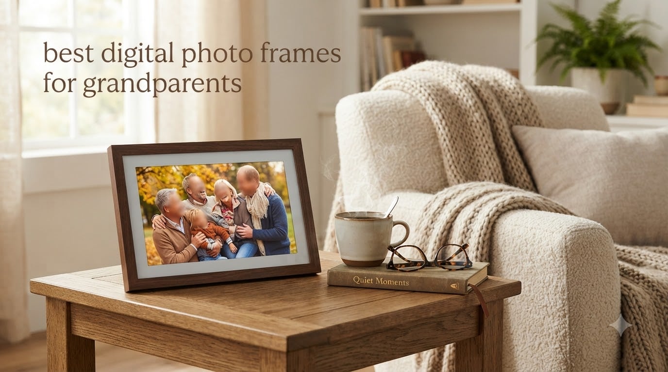 best digital photo frames for grandparents