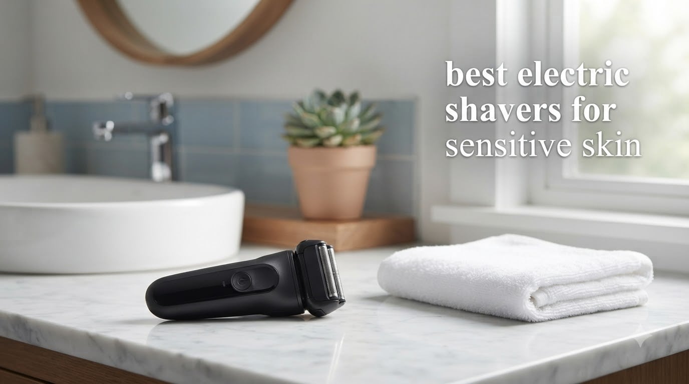 best electric shavers for sensitive skin