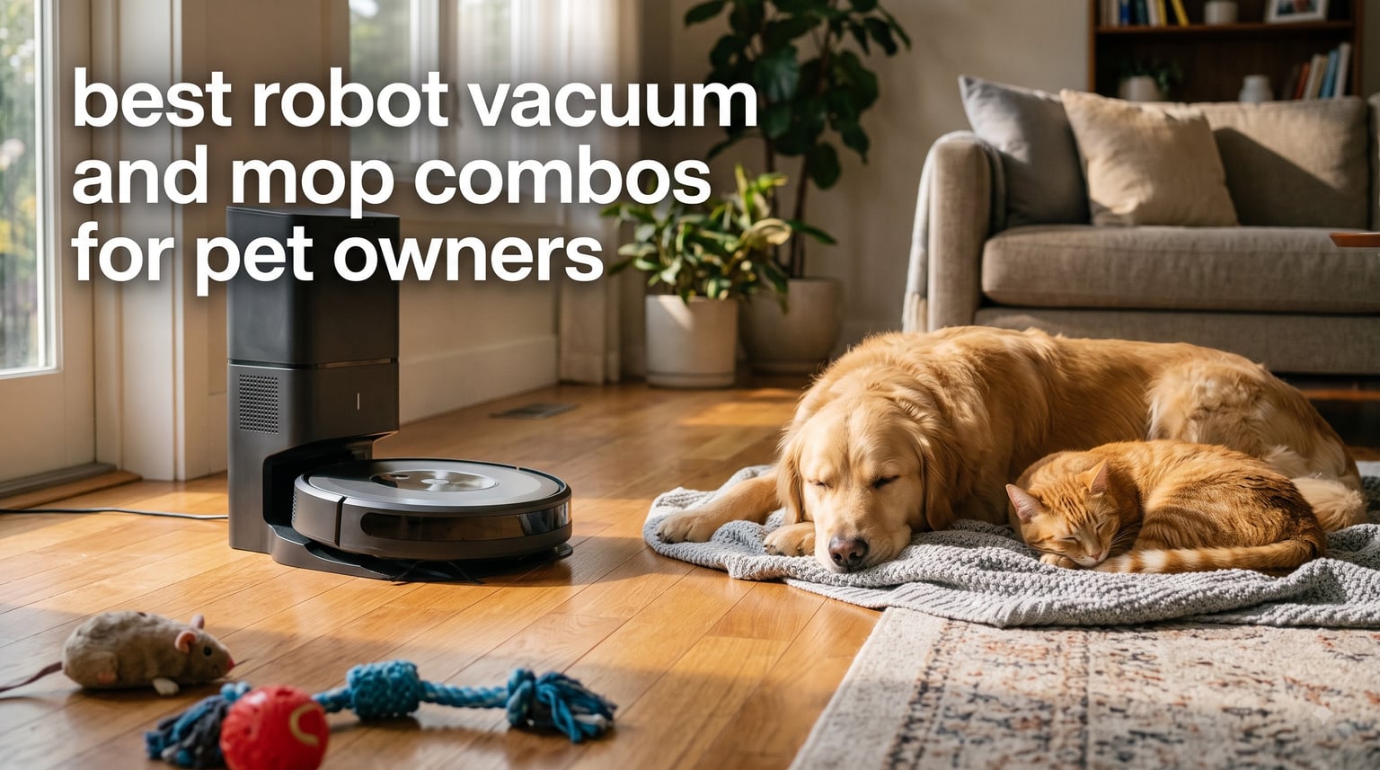 best robot vacuum and mop combos for pet owners