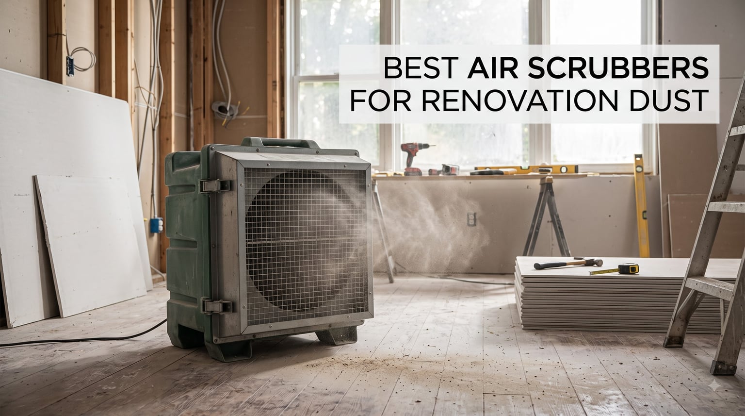 best air scrubbers for renovation dust