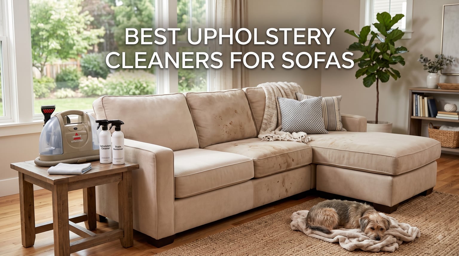 best upholstery cleaners for sofas