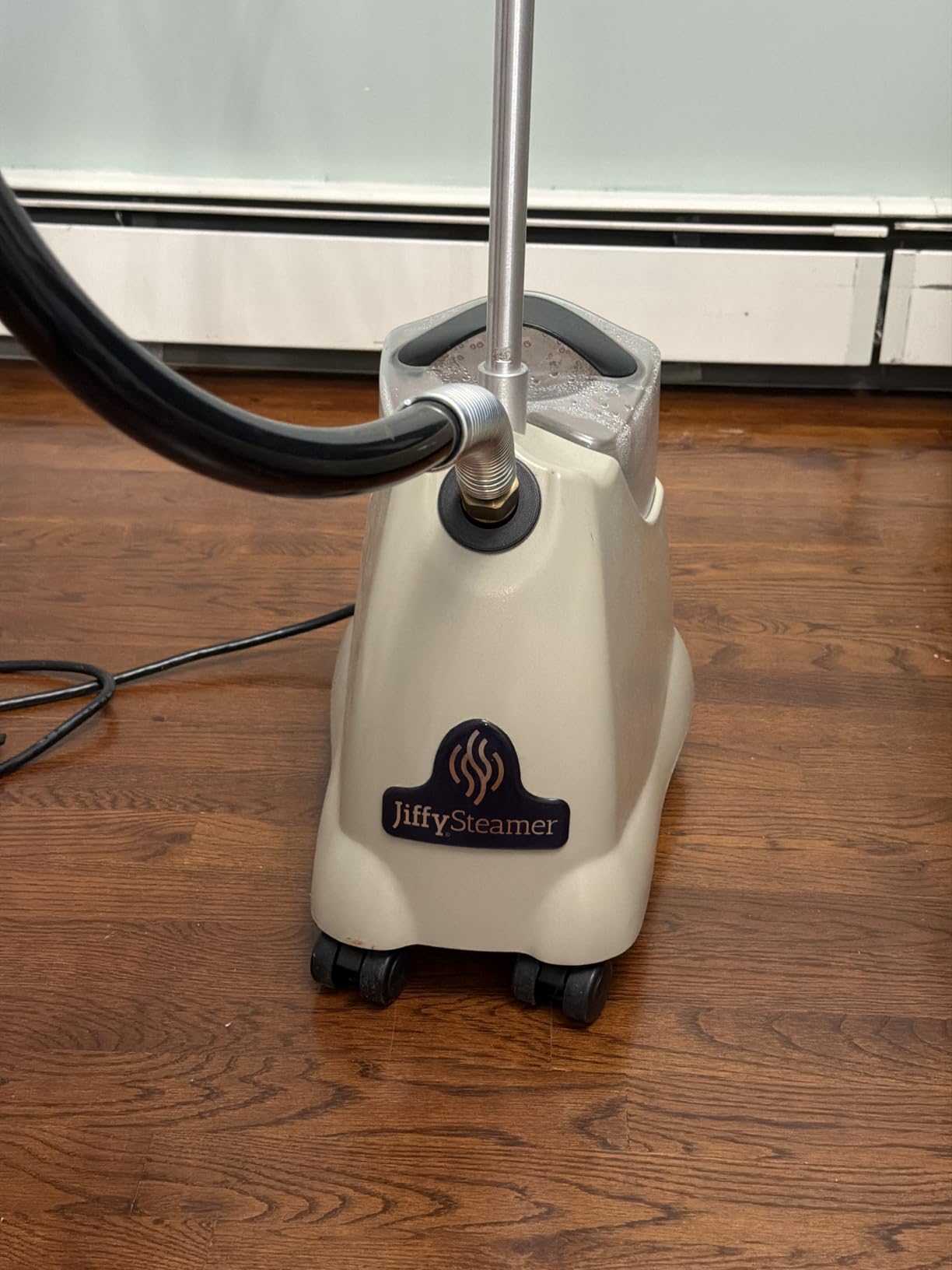 Jiffy Steamer J-2000 Jiffy Garment Steamer with Plastic Steam Head, 120 Volt, Beige customer photo 1