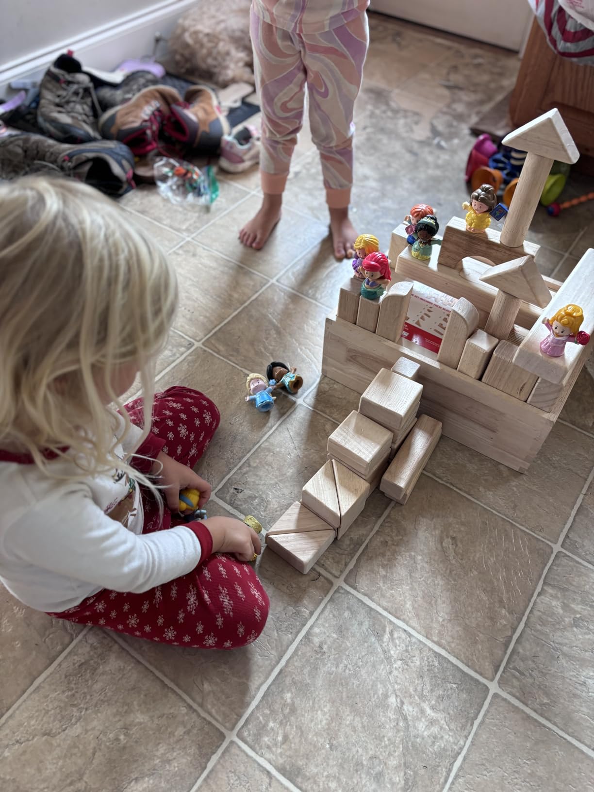 Melissa & Doug Standard Unit Solid Wood Building Blocks customer photo 2