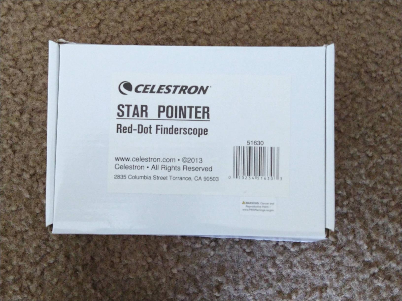 Celestron StarPointer Finderscope customer photo 2