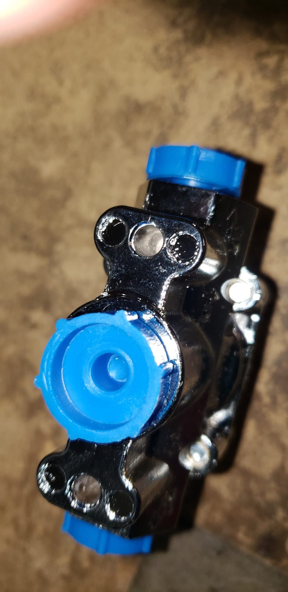 Holley 12-802-1 110 GPH Blue® Electric Fuel Pump With Regulator customer photo 1