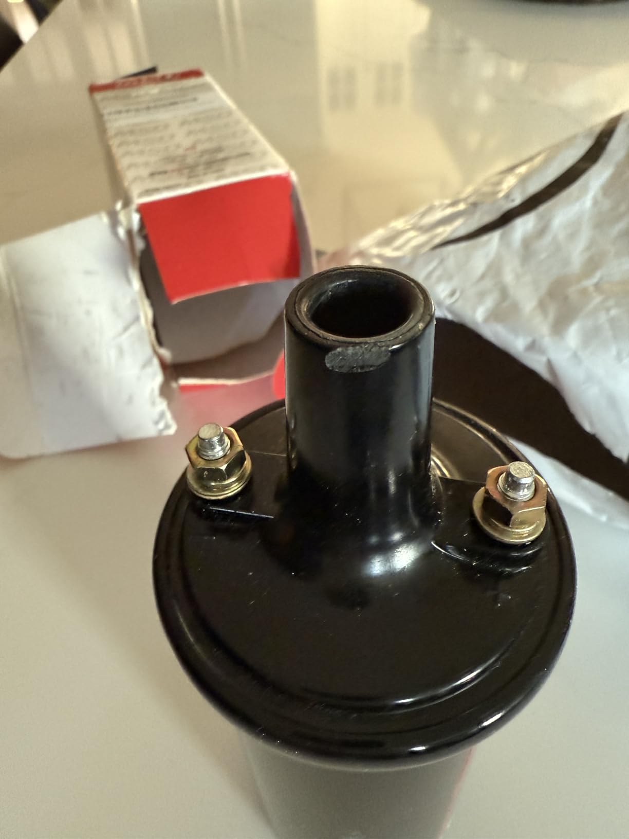 MSD 8222 Ignition Coil Blaster Series, Canister Style, High Vibration, Black, Individual customer photo 1