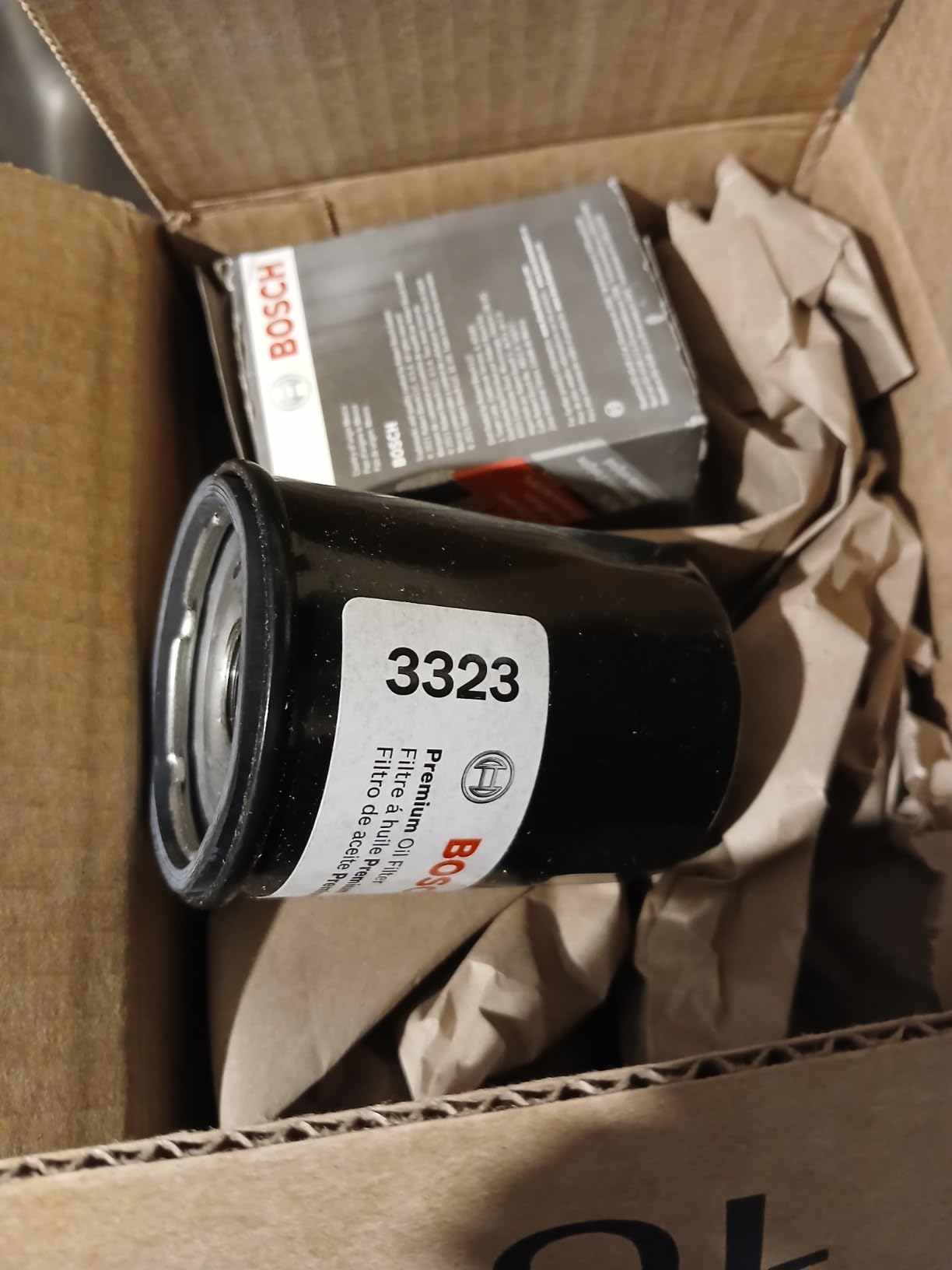 BOSCH 3323 Premium Engine Oil Filter With FILTECH Filtration Technology customer photo 2