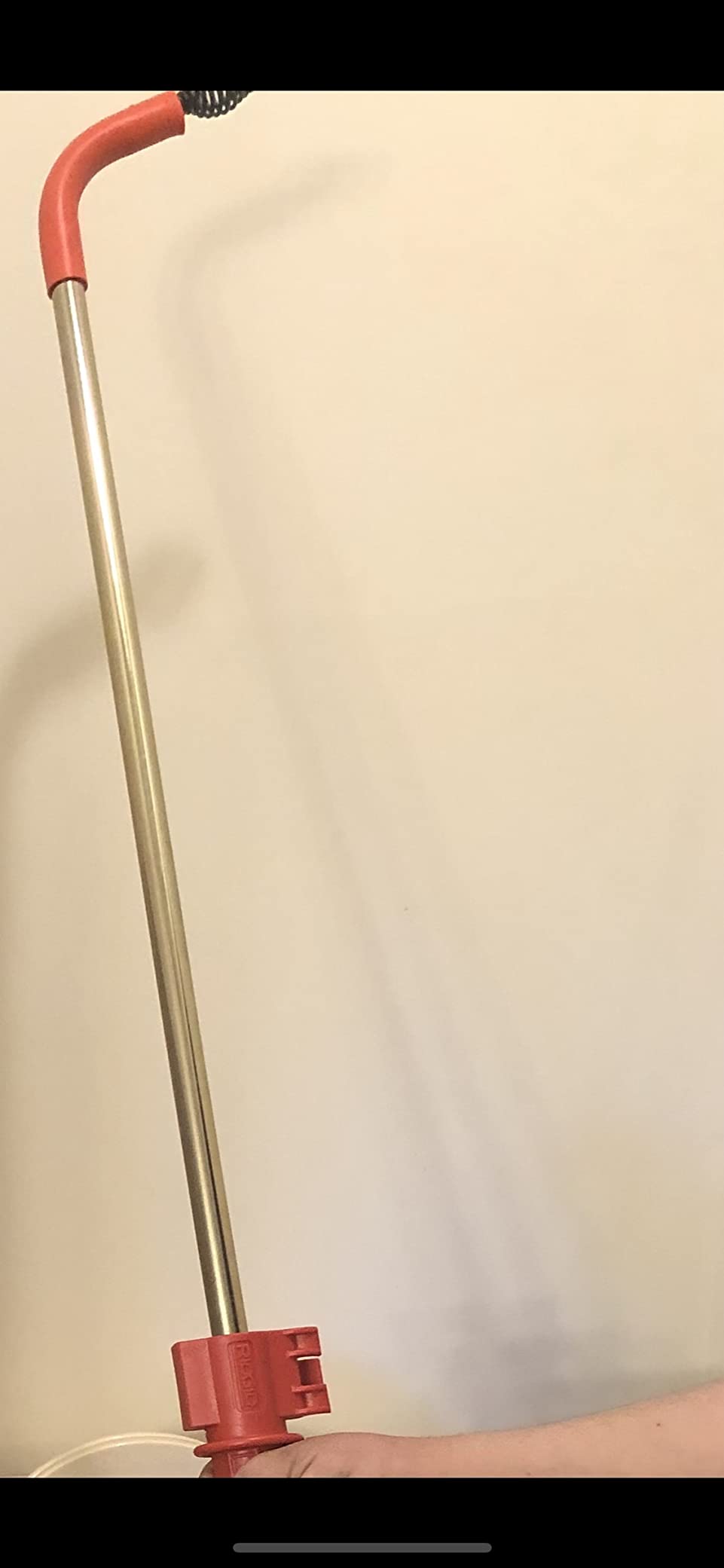 RIDGID 59787 Model K-3 Toilet Auger with Unclogging 3-Foot Snake and Bulb Head customer photo 2