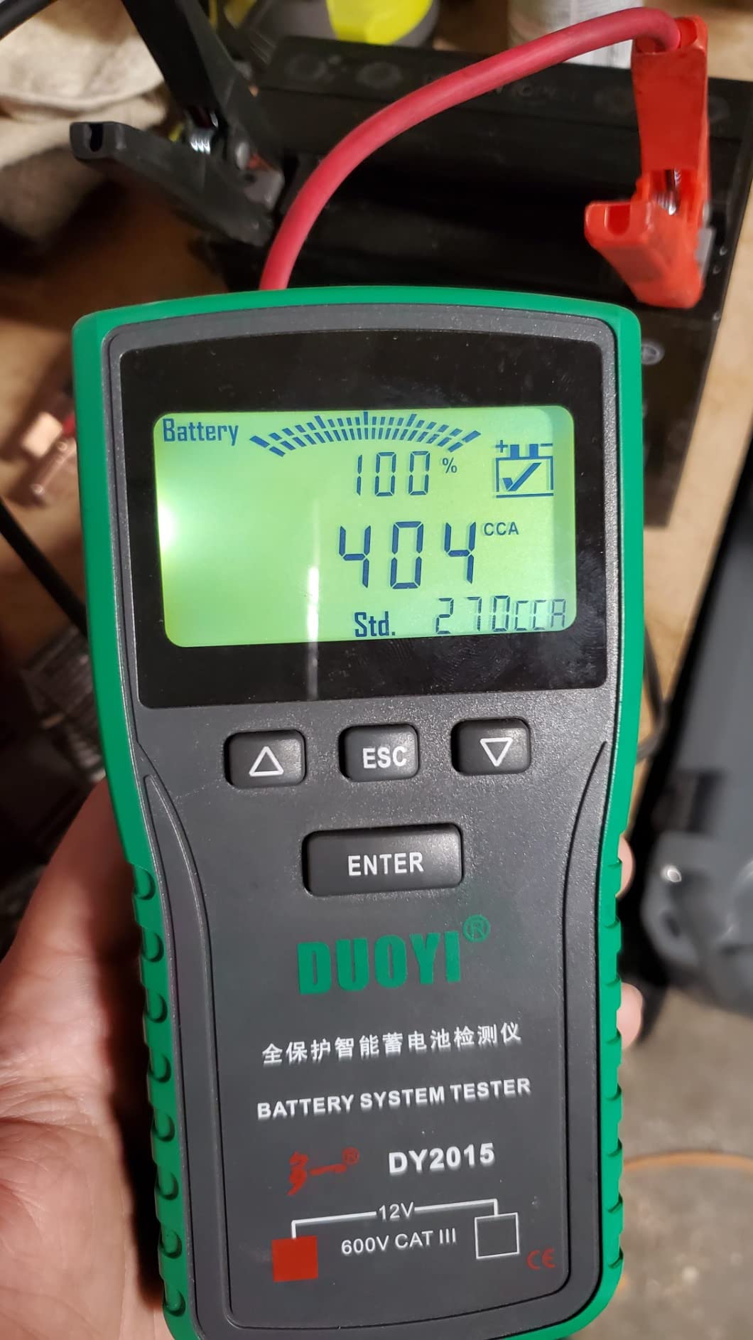 Yuasa YUAM320BS YTX20L-BS Maintenance Free AGM Battery with Acid pack customer photo 1