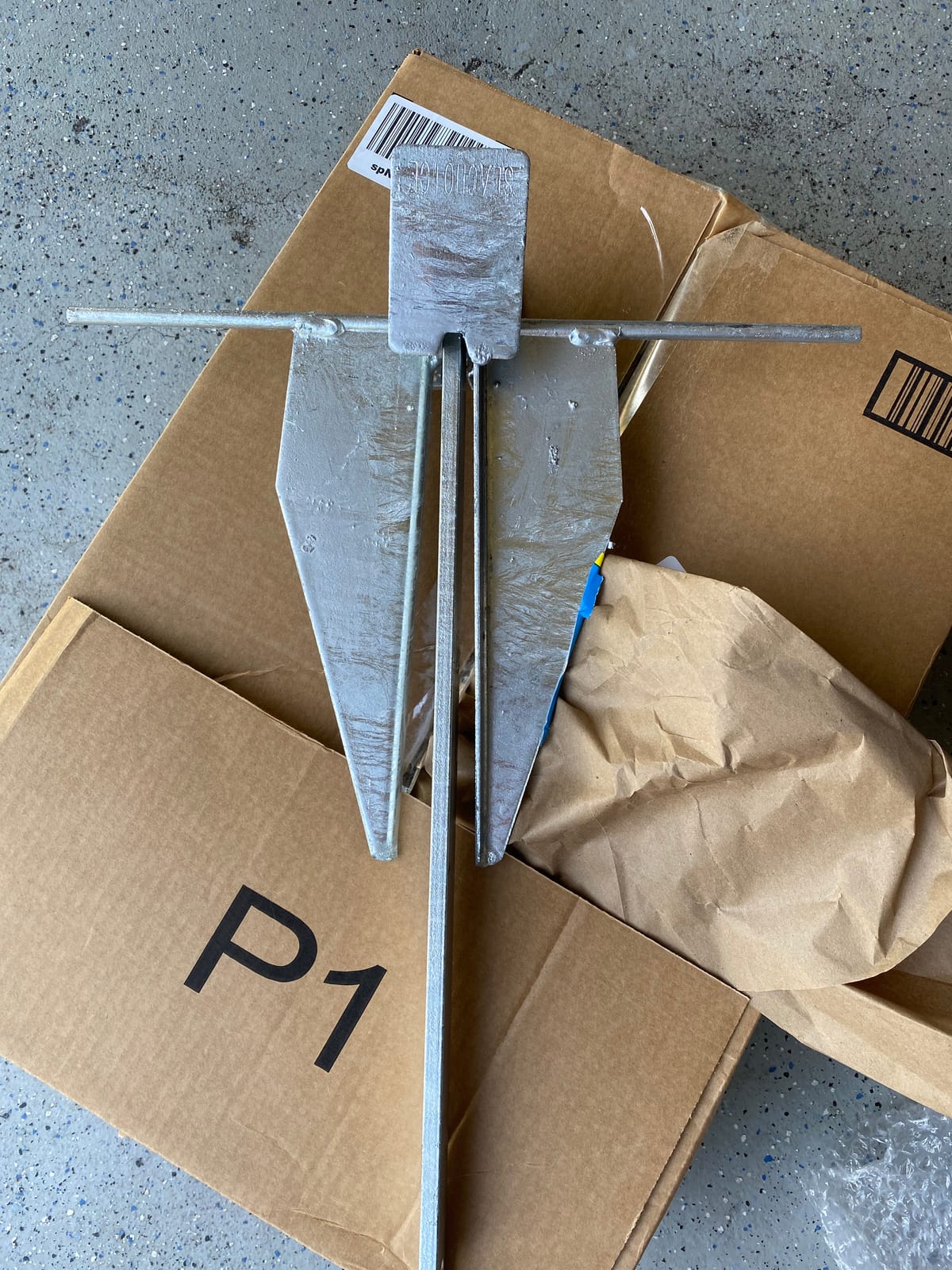 Seachoice Deluxe Anchor – Hot-Dipped Galvanized Steel – Multiple Sizes customer photo 1