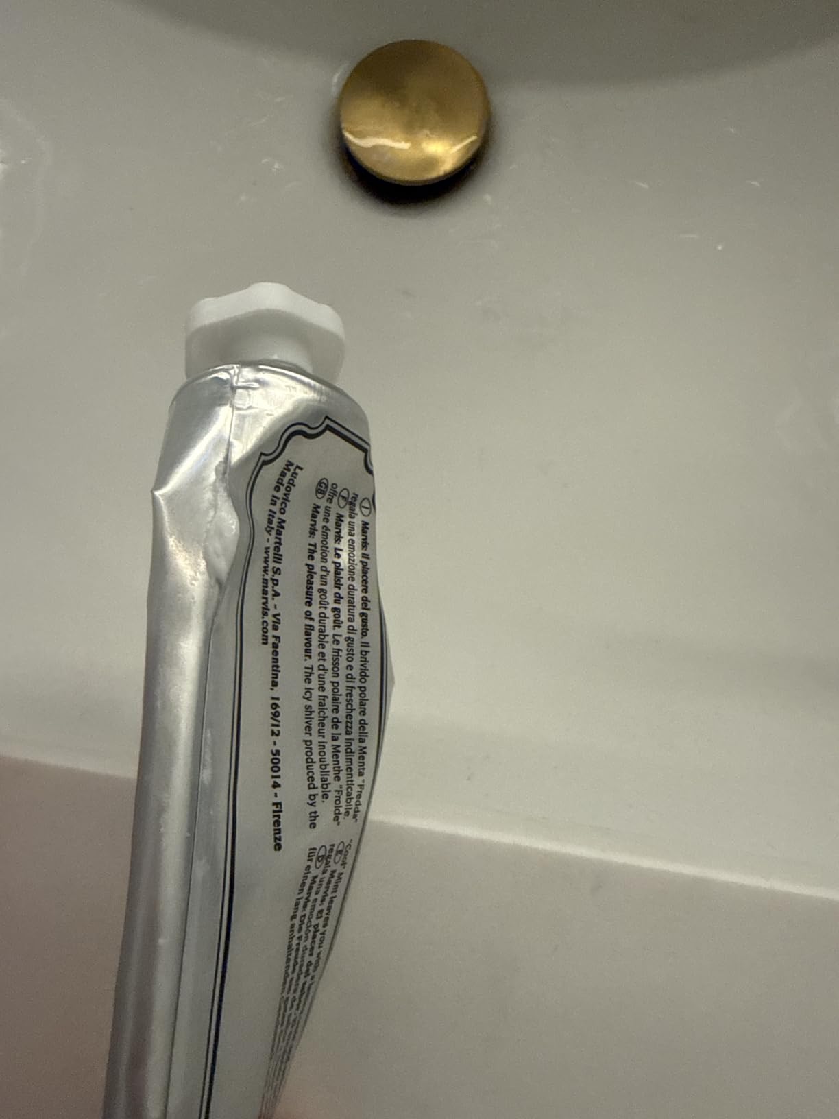 Marvis Whitening Mint Toothpaste customer photo 1