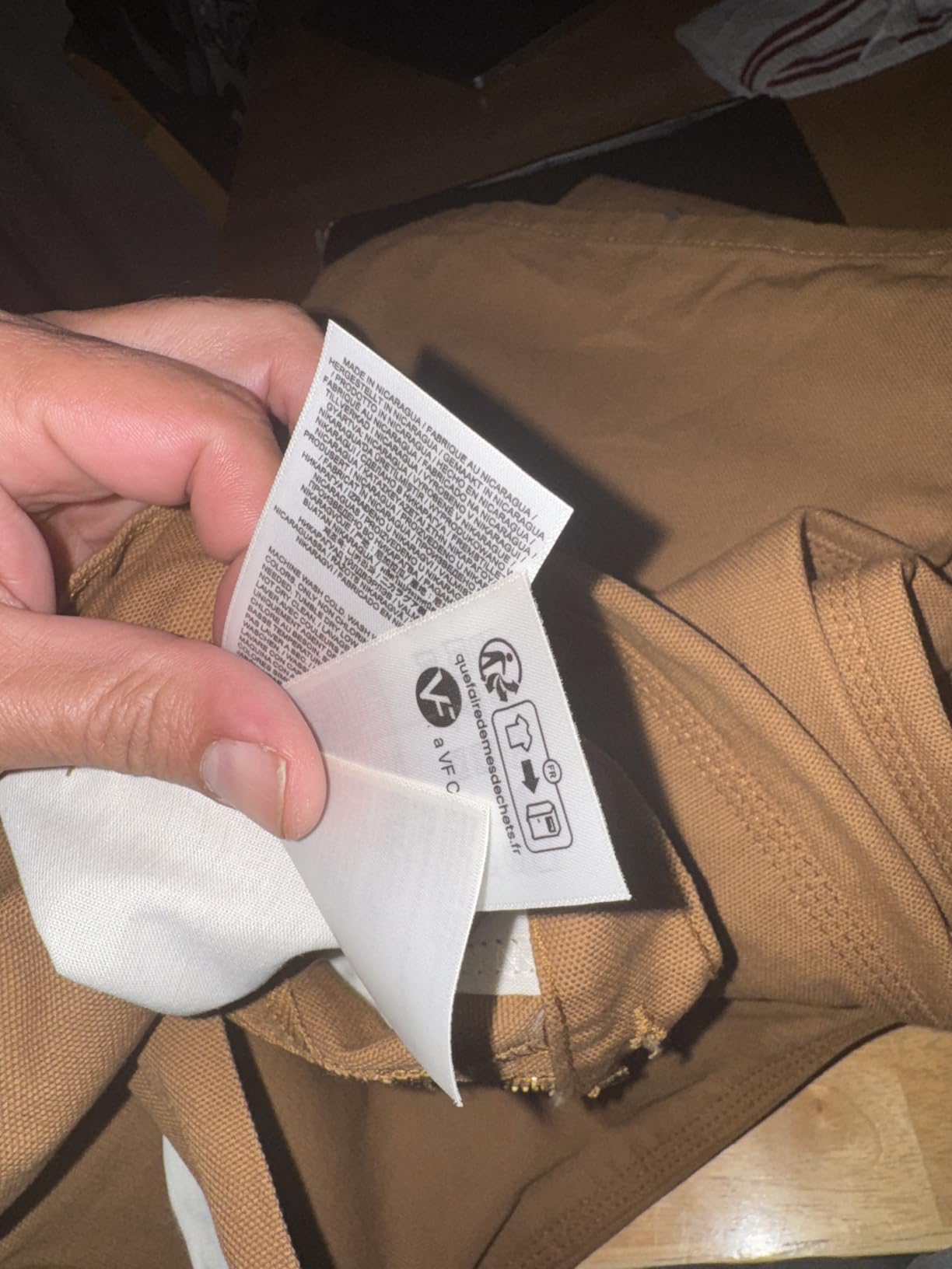 Dickies Men's Relaxed Fit Heavyweight Duck Carpenter Pants customer photo 2