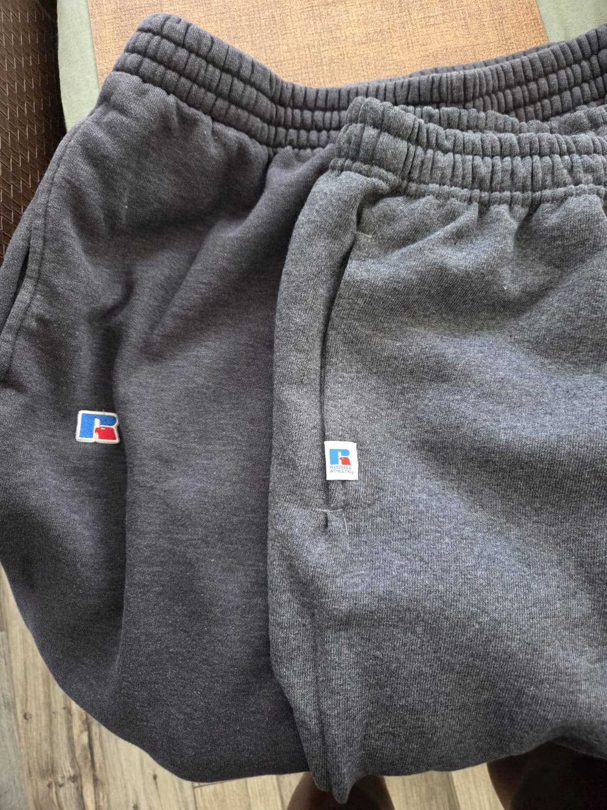 Russell Athletic Men's Dri Power Fleece Open Bottom Sweatpants with Pockets, Relaxed Fit, Moisture Wicking customer photo 1