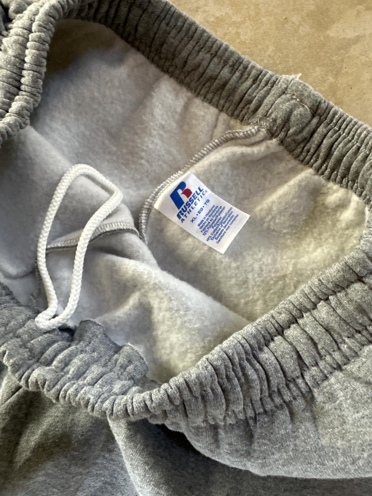 Russell Athletic Men's Dri Power Fleece Open Bottom Sweatpants with Pockets, Relaxed Fit, Moisture Wicking customer photo 2