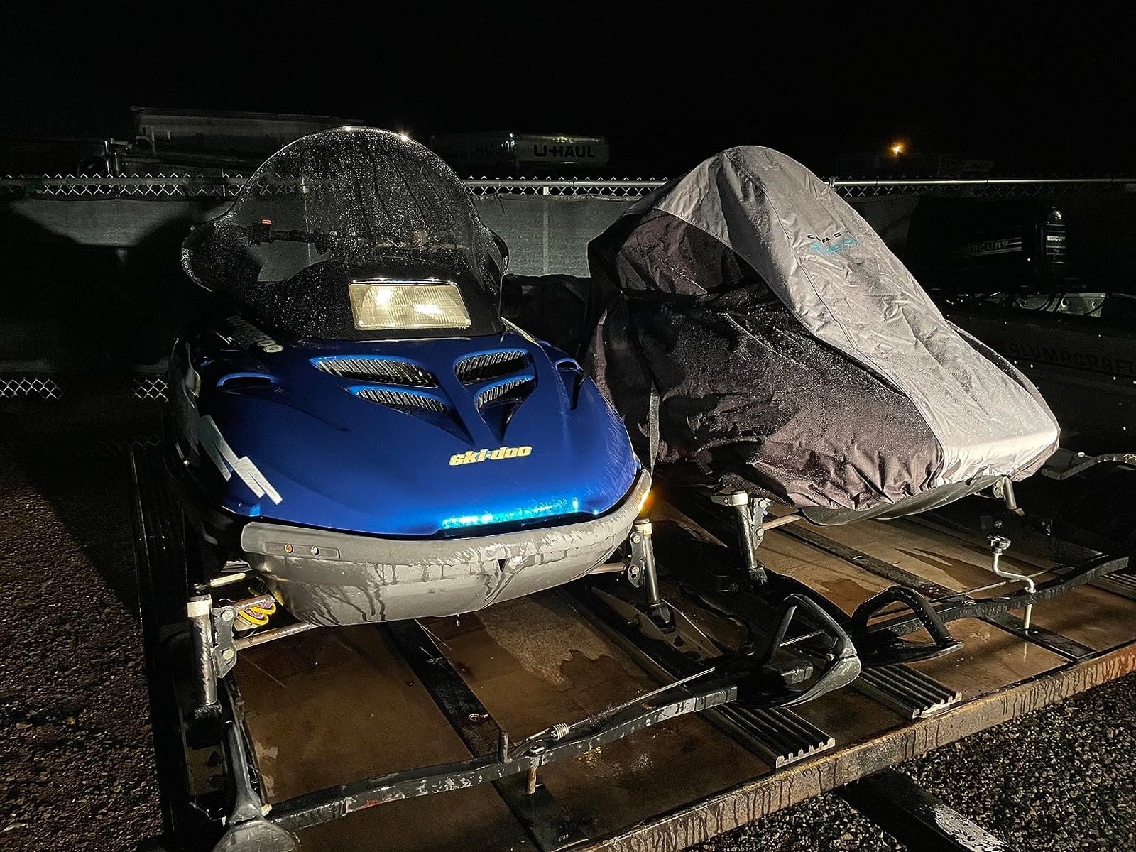 Classic Accessories Deluxe Snowmobile Travel Cover, Fits Snowmobiles 119