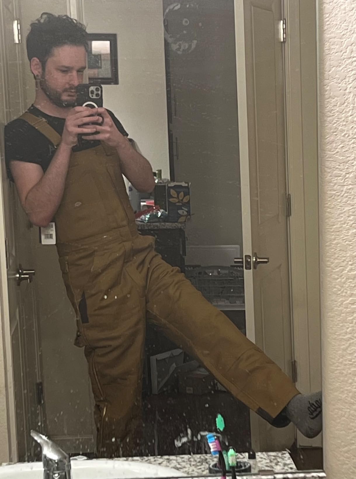 Dickies Men's Premium Insulated Duck Bib Overall customer photo 2