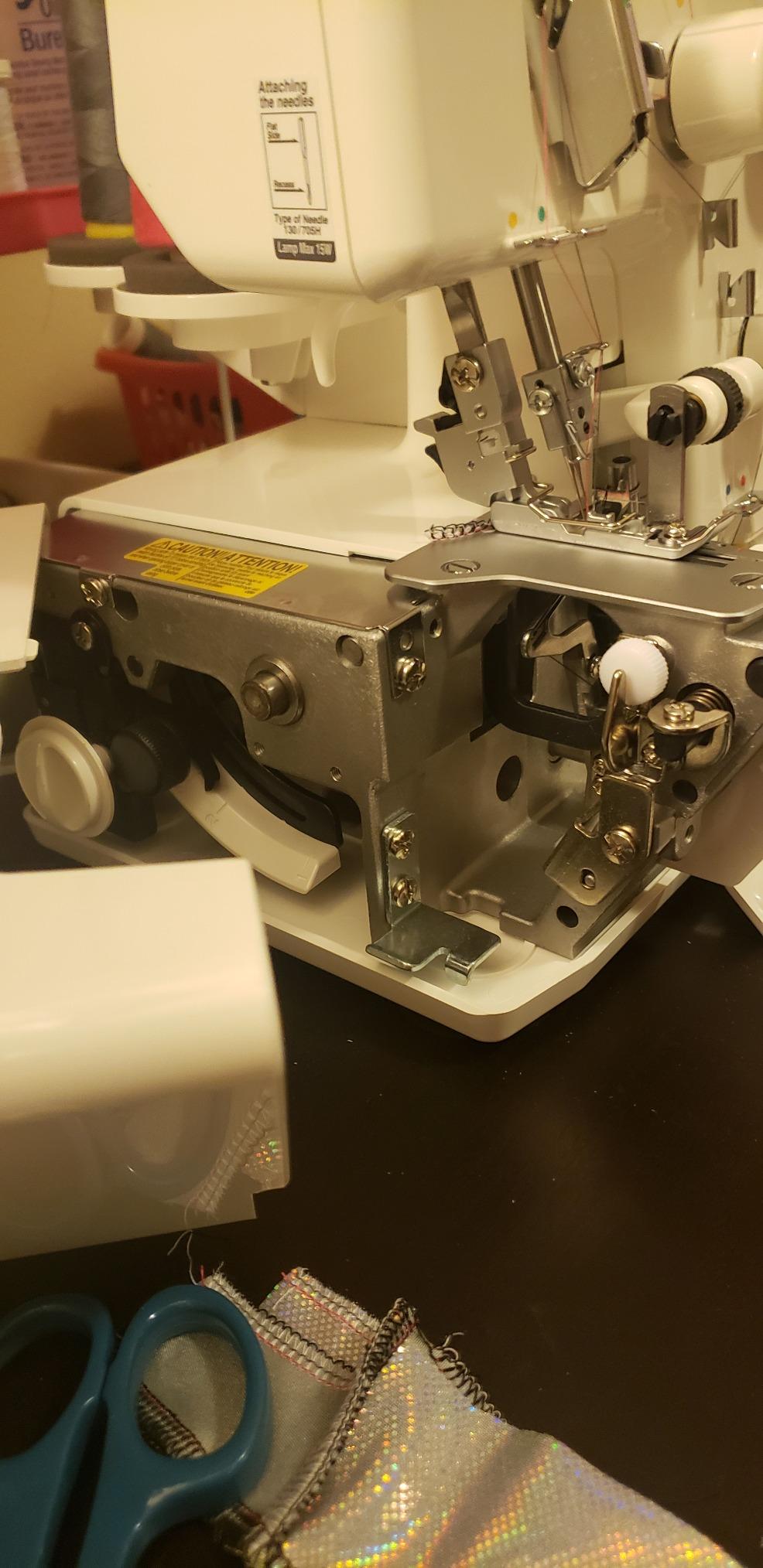 JUKI MO644D Portable Serger, White customer photo 2