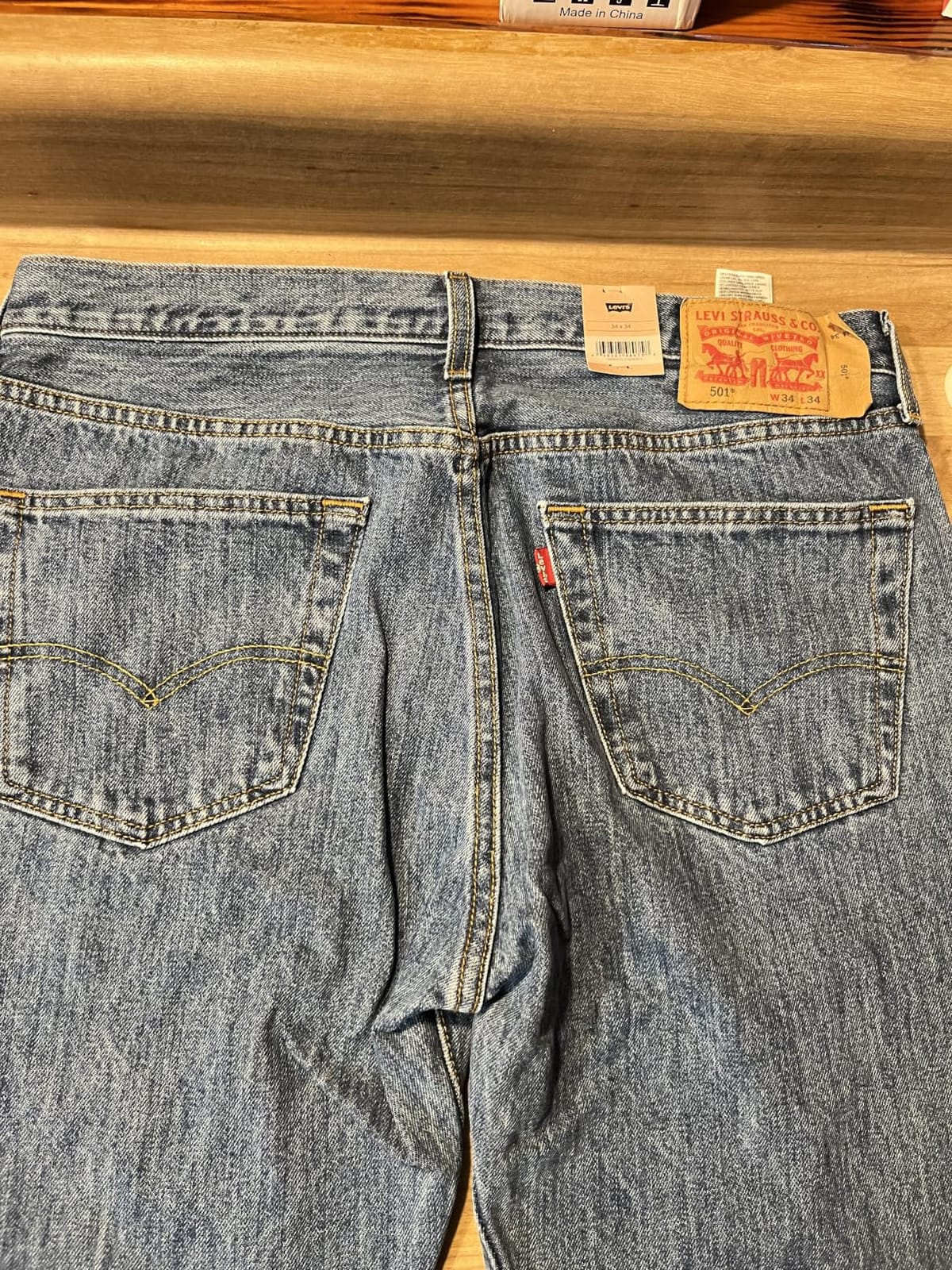 Levi's Men's 501 Original Fit Jeans customer photo 2
