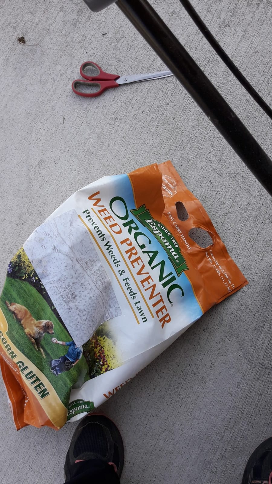Espoma Organic Weed Preventer Plus Lawn Food from 100% Corn Gluten Meal. Helps Prevent Weed Seed Establishment and Provides Organic nitrogen that Keeps lawns a deep Green Color. 25 lb. Bag customer photo 1