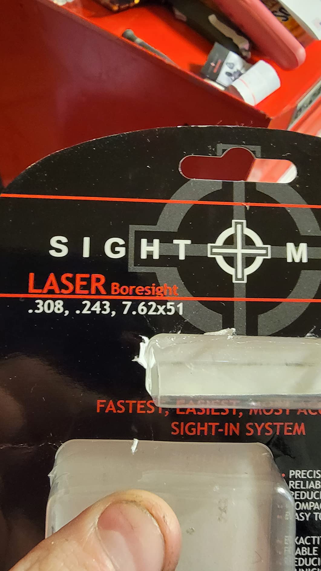 Sightmark .243, .308, 7.62x54 Boresight with Red Laser customer photo 1