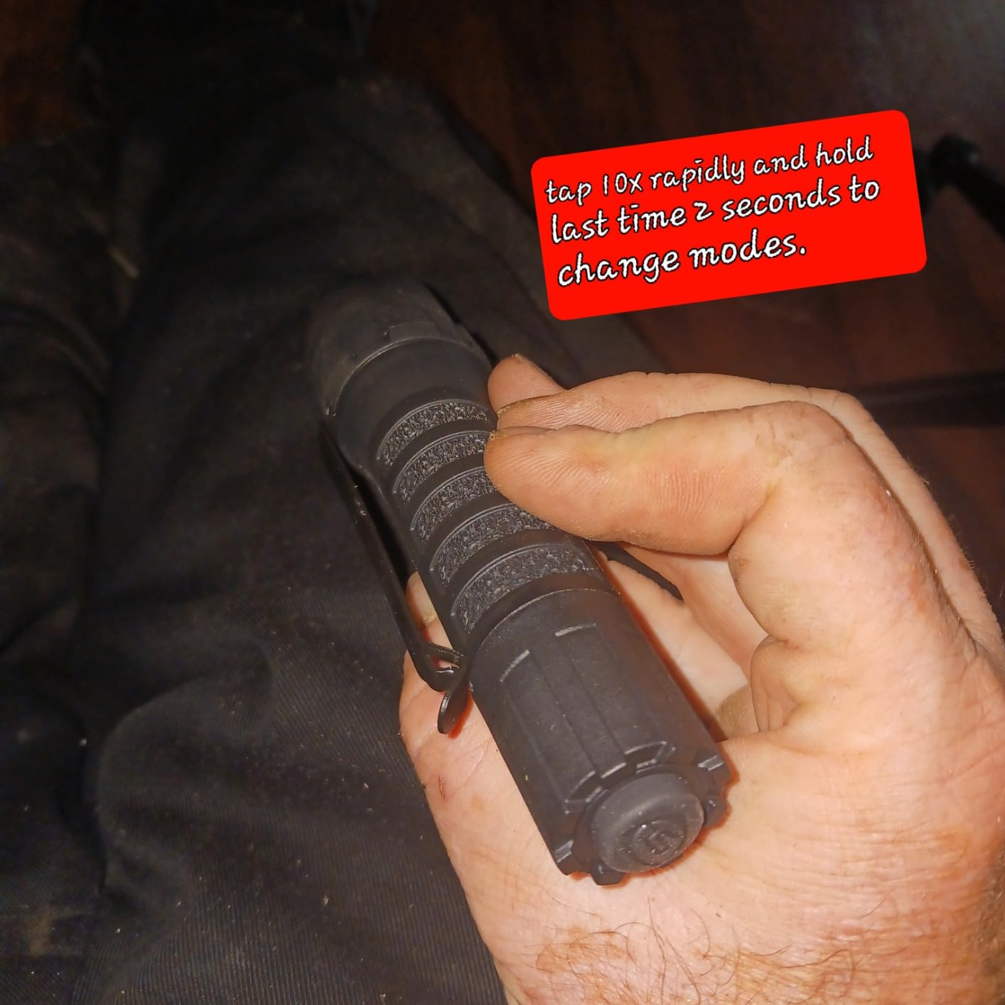 Streamlight 88850 PolyTac 600-Lumen Tactical Flashlight, Black customer photo 1