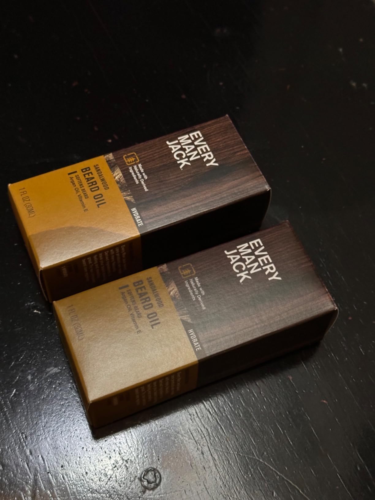 Every Man Jack Hydrating Beard Oil for Men, Sandalwood Teak, 1oz customer photo 1