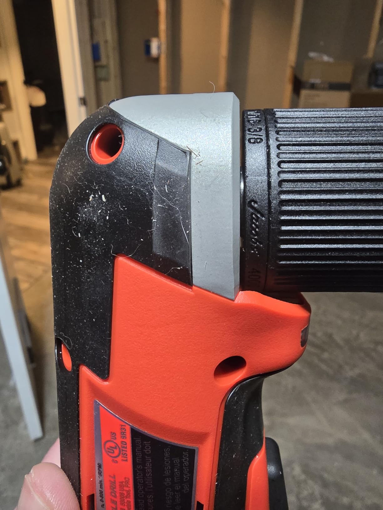 Milwaukee 2415-20 M12 12-Volt Lithium-Ion Cordless Right Angle Drill, 3/8 In, Bare Tool, Medium customer photo 1