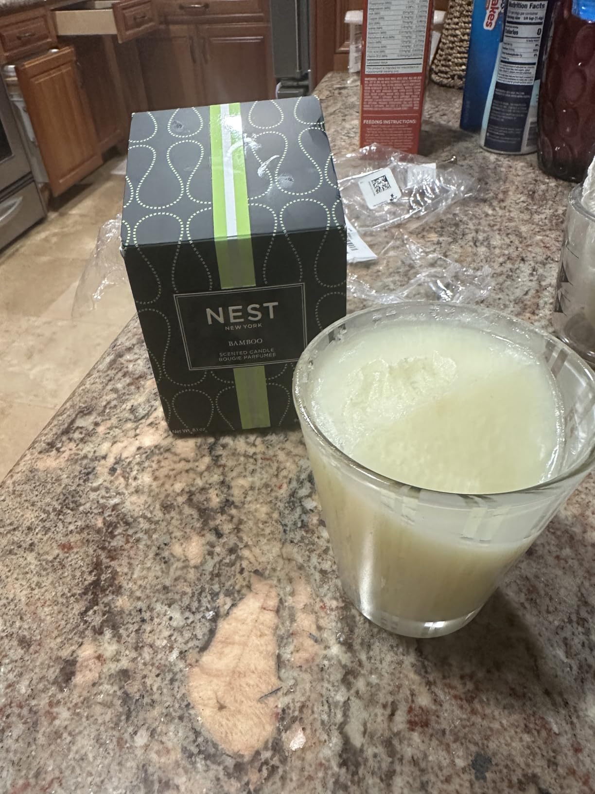 NEST New York Scented Classic Candle, Bamboo - 8.1 oz - Up to 60-Hour Burn Time - Reusable Glass Vessel customer photo 2